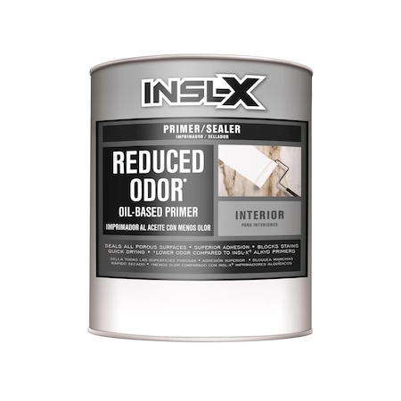 Insl-X Reduced Odor White Flat Oil-Based Alkyd Primer 1 Qt